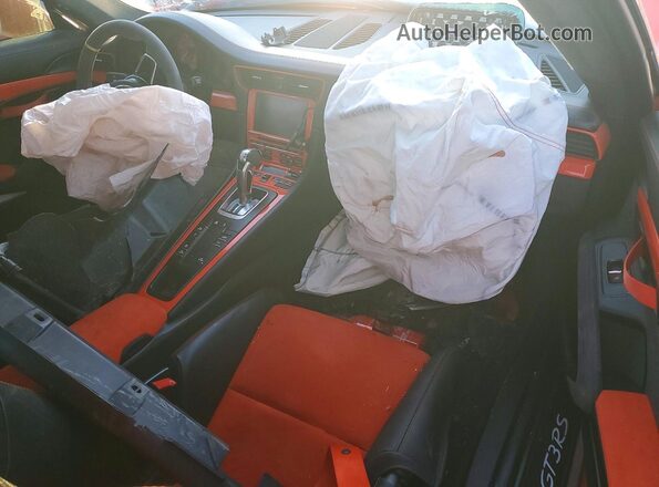WP0AF2A9XGS187189 2016 PORSCHE 911 Red Dashboard view