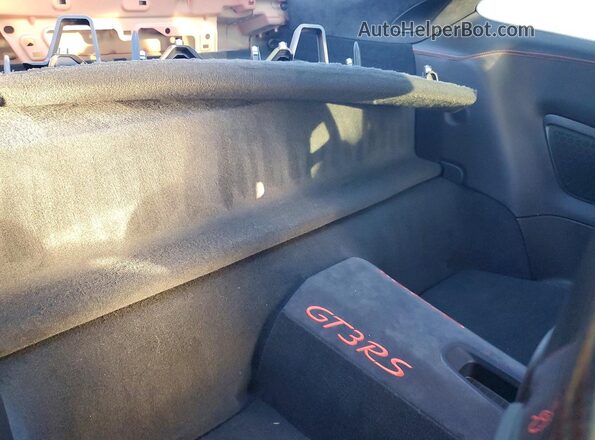 WP0AF2A9XGS187189 2016 PORSCHE 911 Red Rear seats view