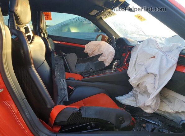 WP0AF2A9XGS187189 2016 PORSCHE 911 Red Front interior view