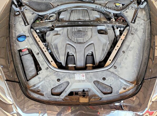 WP0AJ2A71PL103431 2023 PORSCHE PANAMERA Black Вид задньої частини салону