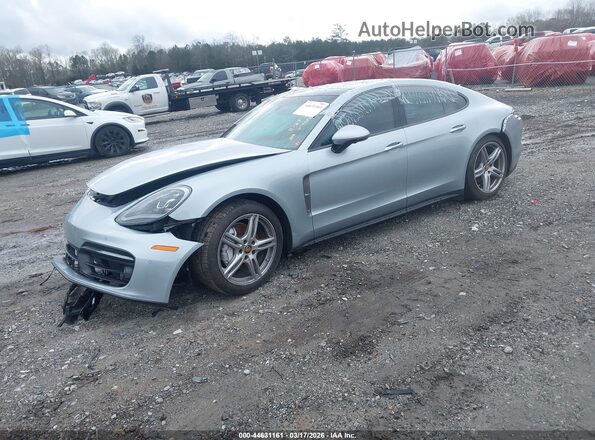 WP0AJ2A75PL101018 2023 PORSCHE PANAMERA Silver Առջևի ձախ երեք քառորդ տեսարան