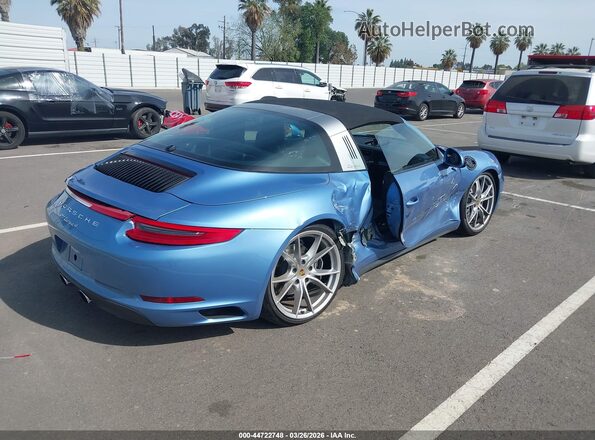 WP0BA2A92HS132224 2017 PORSCHE 911 Light Blue Tył prawy