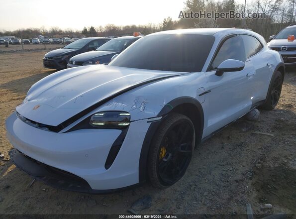 WP0BA2Y14NSA67424 2022 PORSCHE TAYCAN White Передня ліва чверть