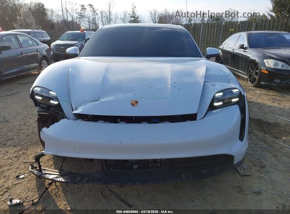 WP0BA2Y14NSA67424 2022 PORSCHE TAYCAN White Вид задньої частини салону