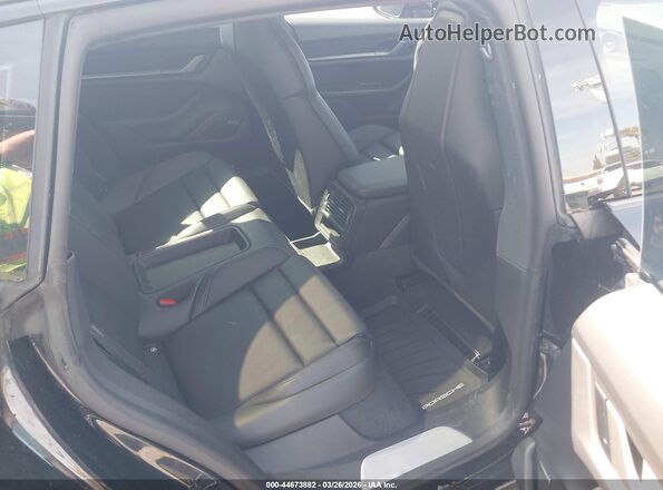 WP0BA2Y14SSA66284 2025 PORSCHE TAYCAN Black VIN sticker view