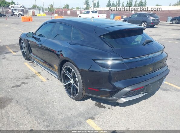 WP0BA2Y14SSA66284 2025 PORSCHE TAYCAN Black Rear left