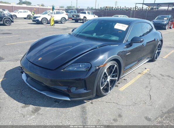 WP0BA2Y14SSA66284 2025 PORSCHE TAYCAN Black Front left