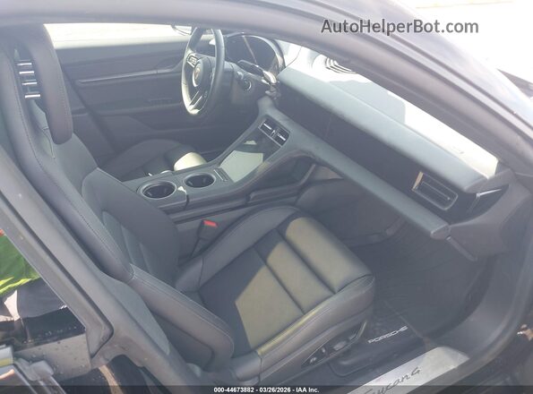 WP0BA2Y14SSA66284 2025 PORSCHE TAYCAN Black Front interior view