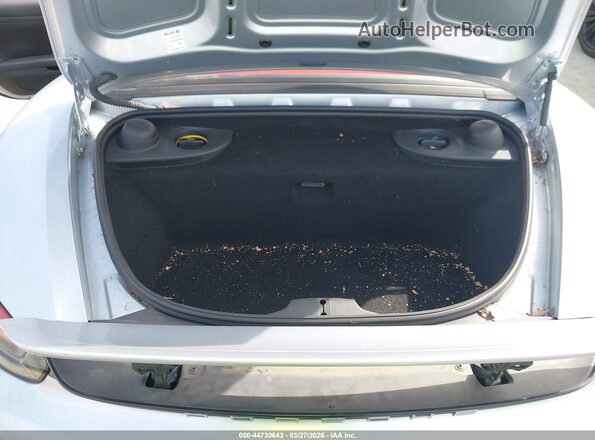 WP0CA2A80JS210792 2018 PORSCHE BOXSTER Серебряный Вид сзади