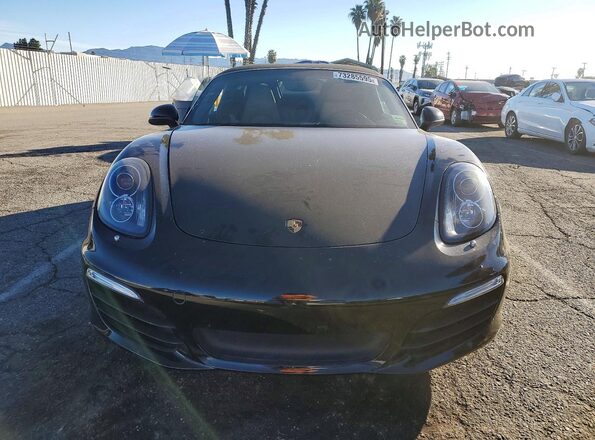 WP0CA2A81GS120656 2016 PORSCHE BOXSTER Black Դիմացի տեսք