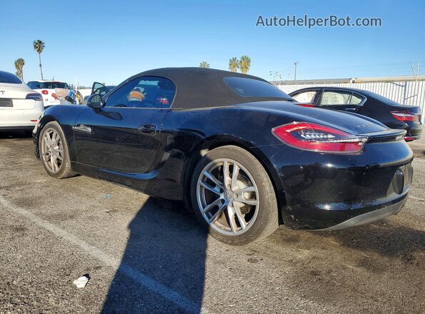 WP0CA2A81GS120656 2016 PORSCHE BOXSTER Black Հետևի ձախ