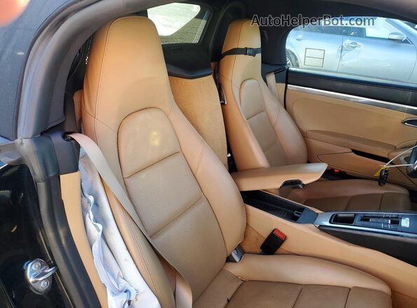 WP0CA2A81GS120656 2016 PORSCHE BOXSTER Black Հետևի նստատեղերի տեսք