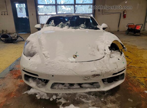 WP0CA2A84HS220171 2017 PORSCHE BOXSTER Белый Вид спереди