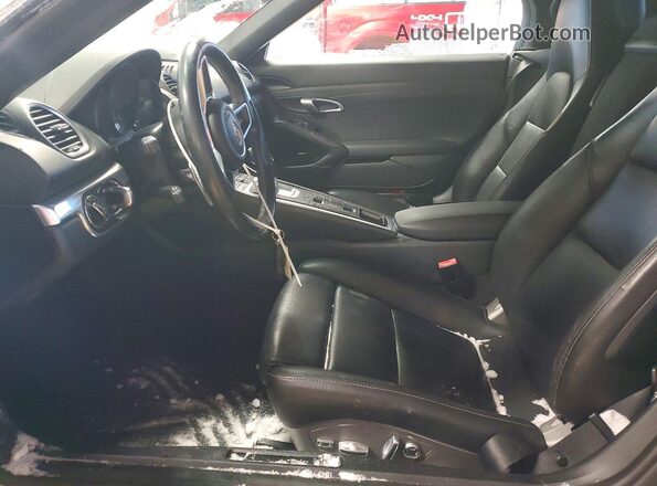 WP0CA2A84HS220171 2017 PORSCHE BOXSTER Белый Вид салона спереди