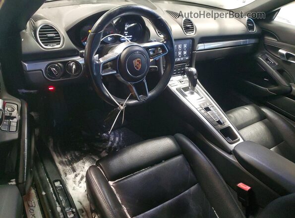 WP0CA2A84HS220171 2017 PORSCHE BOXSTER Белый Вид панели приборов