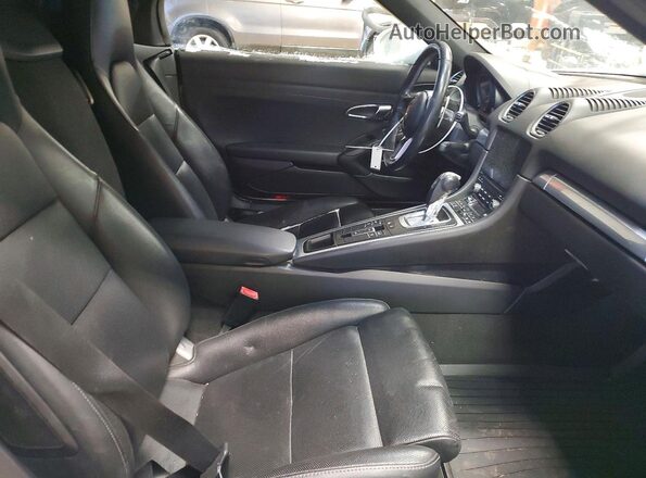 WP0CA2A84HS220171 2017 PORSCHE BOXSTER Белый Вид задних сидений