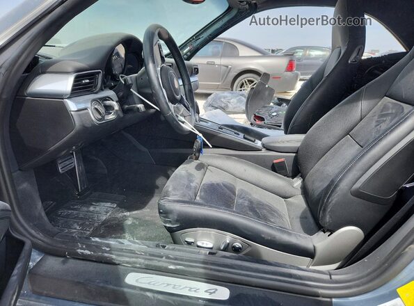 WP0CA2A96HS141545 2017 PORSCHE 911 Charcoal Vista interior delantera