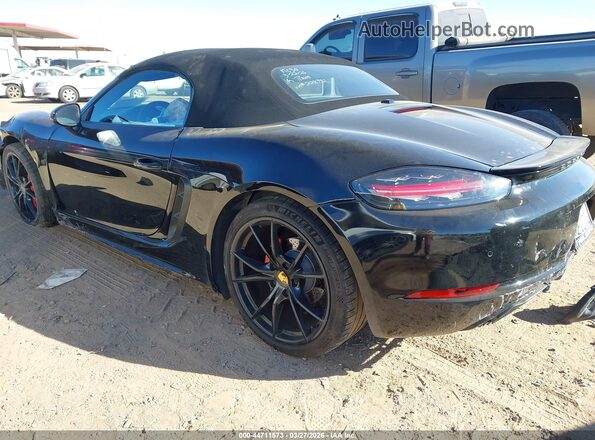 WP0CB2A88KS228732 2019 PORSCHE BOXSTER Черный Задняя левая четверть