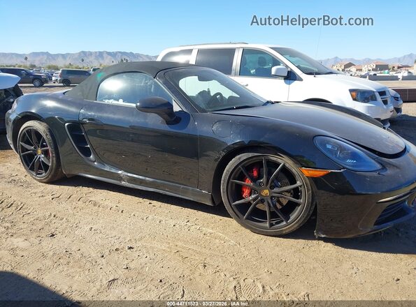 WP0CB2A88KS228732 2019 PORSCHE BOXSTER Черный Вид задней части салона