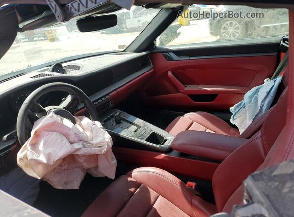 WP0CB2A91LS263400 2020 PORSCHE 911 Gray Вид салону спереду