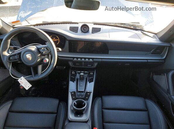 WP0CH2A94SS249293 2025 PORSCHE 911 Gray Dashboard view