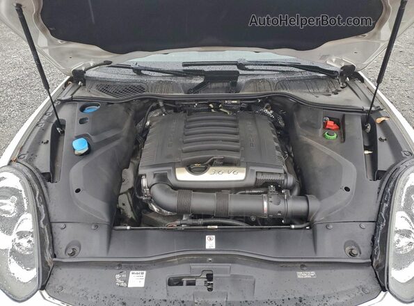 WP1AA2A25GLA04789 2016 PORSCHE CAYENNE White Вид підкапотного простору