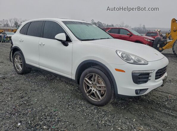 WP1AA2A25GLA04789 2016 PORSCHE CAYENNE White Передня права чверть