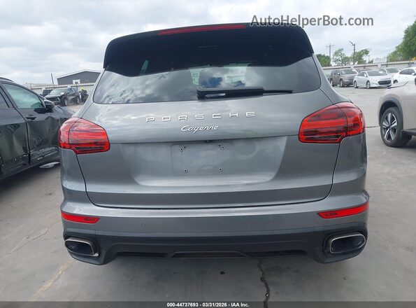 WP1AA2A26GLA00699 2016 PORSCHE CAYENNE Gray 