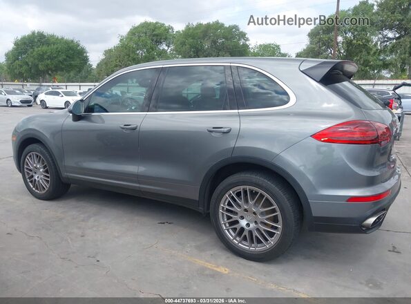 WP1AA2A26GLA00699 2016 PORSCHE CAYENNE Gray Widok wnętrza 360 stopni
