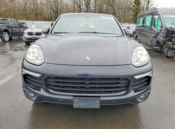 WP1AA2A28GLA05239 2016 PORSCHE CAYENNE Black Դիմացի տեսք