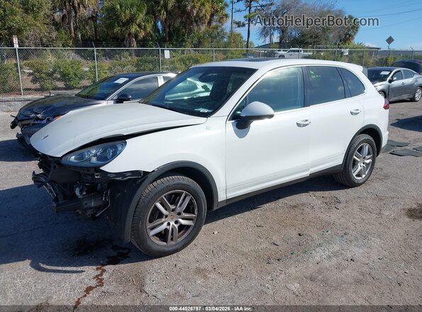 WP1AA2A29JKA01679 2018 PORSCHE CAYENNE White წინა მარცხენა ხედი სამი მეოთხედიდან