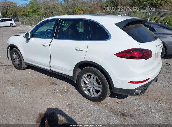 WP1AA2A29JKA01679 2018 PORSCHE CAYENNE White უკანა მარცხენა