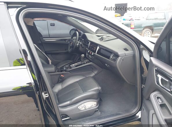 WP1AA2A50SLB00350 2025 PORSCHE MACAN Black Widok wnętrza z przodu