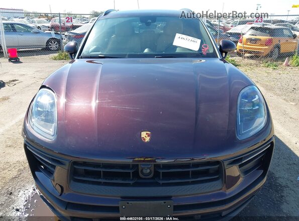 WP1AA2A51PLB14975 2023 PORSCHE MACAN Purple Սարքավորումների վահանակի տեսք