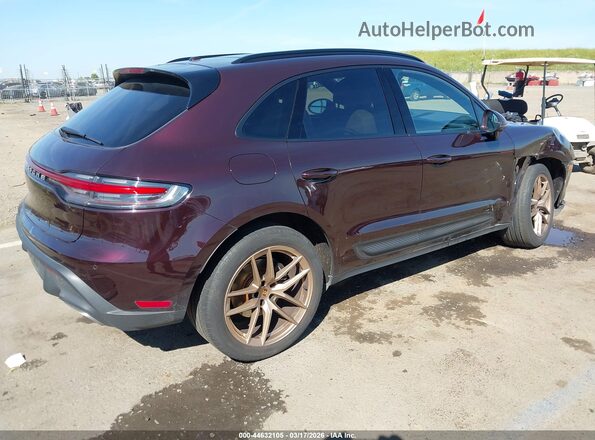 WP1AA2A51PLB14975 2023 PORSCHE MACAN Purple Հետևի աջ