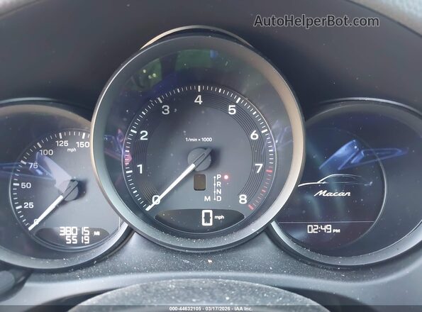 WP1AA2A51PLB14975 2023 PORSCHE MACAN Purple Հետևի նստատեղերի տեսք