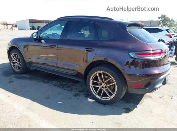 WP1AA2A51PLB14975 2023 PORSCHE MACAN Purple Հետևի ձախ