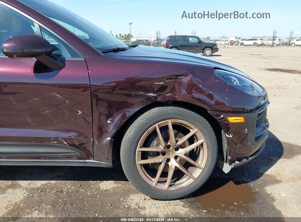 WP1AA2A51PLB14975 2023 PORSCHE MACAN Purple Դիմացի տեսք