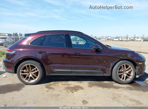 WP1AA2A51PLB14975 2023 PORSCHE MACAN Purple Սալոնի հետևի տեսք