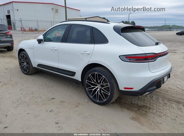 WP1AA2A52TLB03929 2026 PORSCHE MACAN White Задня ліва чверть