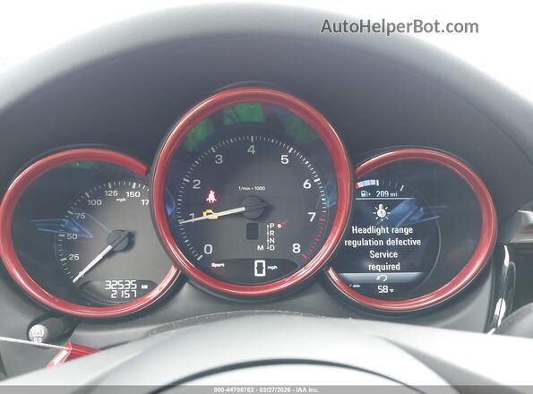 WP1AA2A53PLB05971 2023 PORSCHE MACAN White Հետևի նստատեղերի տեսք