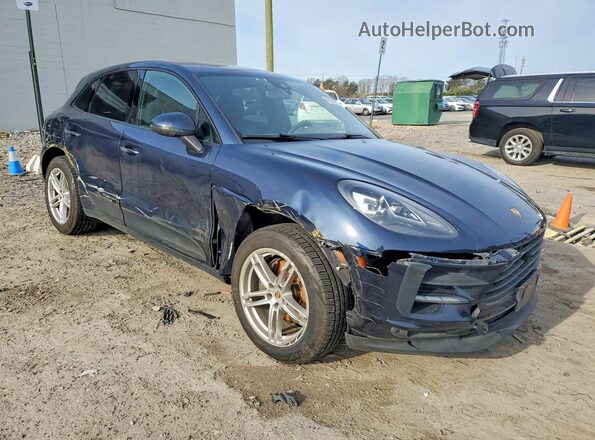 WP1AA2A56KLB07772 2019 PORSCHE MACAN Blue 
