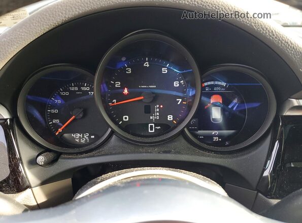 WP1AA2A56KLB07772 2019 PORSCHE MACAN Blue 