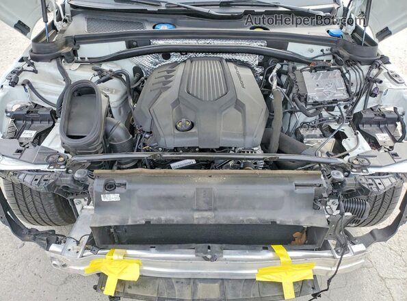 WP1AA2A56RLB11508 2024 PORSCHE MACAN White Widok komory silnika