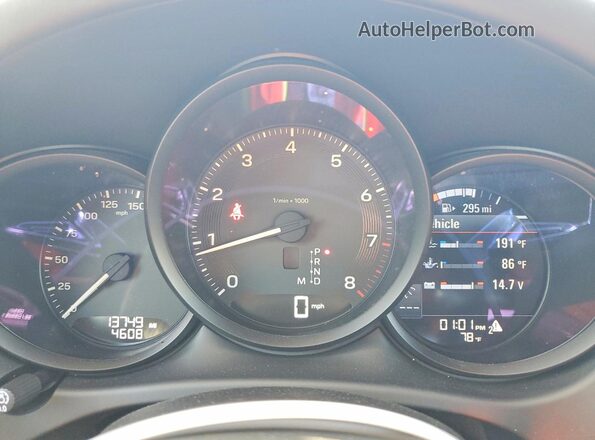 WP1AA2A57PLB05052 2023 PORSCHE MACAN White Widok zestawu wskaźników