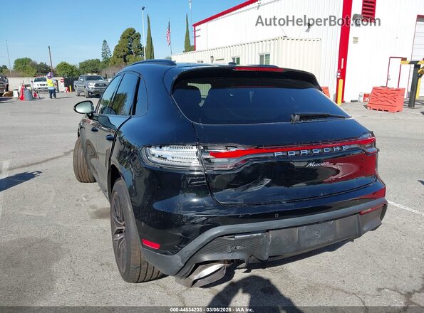 WP1AA2A58NLB05025 2022 PORSCHE MACAN Black Задня ліва чверть