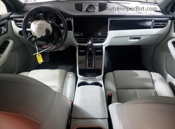 WP1AA2A58PLB06498 2023 PORSCHE MACAN Gray Առջևի վահանակի տեսք
