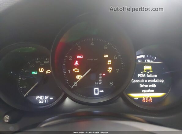 WP1AA2A58PLB11426 2023 PORSCHE MACAN Серый Вид задних сидений