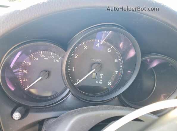 WP1AA2A59SLB00573 2025 PORSCHE MACAN Black Instrument cluster view