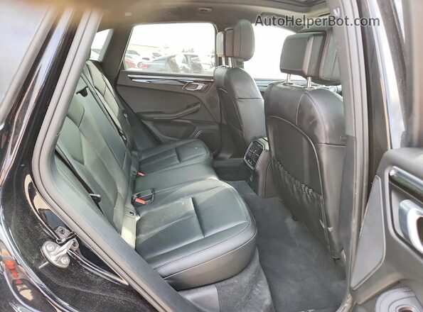 WP1AA2A59SLB06681 2025 PORSCHE MACAN Black Vista de los asientos traseros